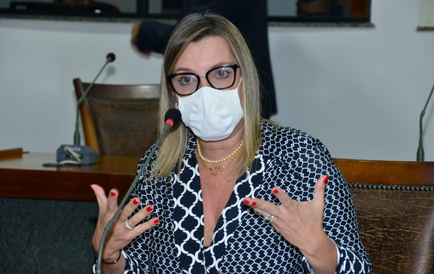 Deputada estadual, Claudia Lelis. 