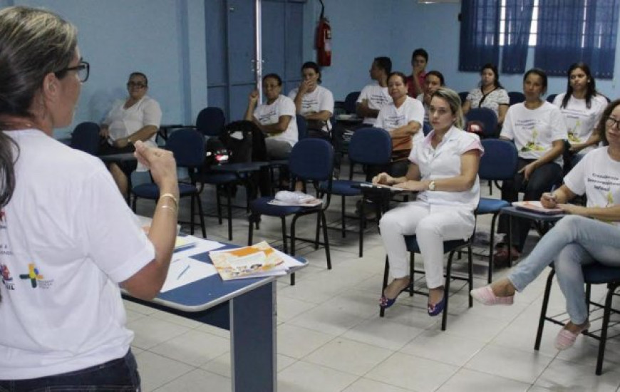 Servidores recebem treinamento