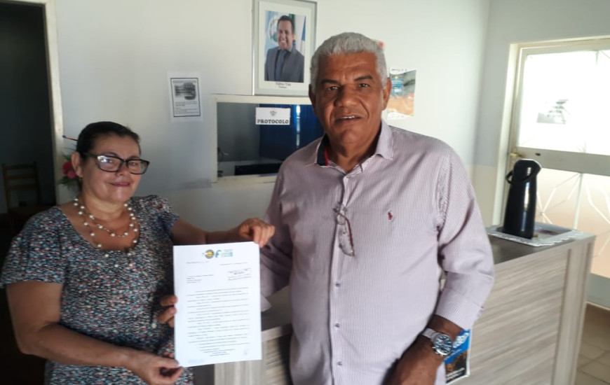 Presidente do sindicato de Palmeirópolis e presidente da Fesserto