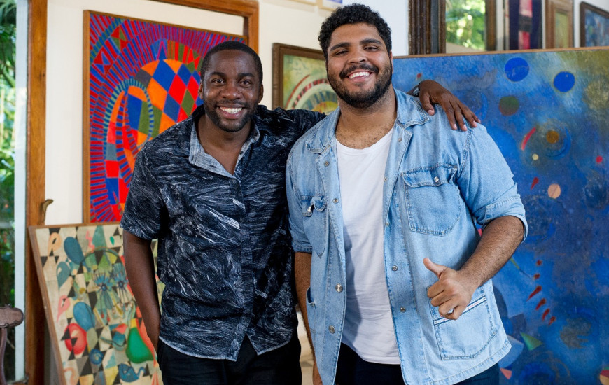  Lázaro Ramos e Paulo Vieira