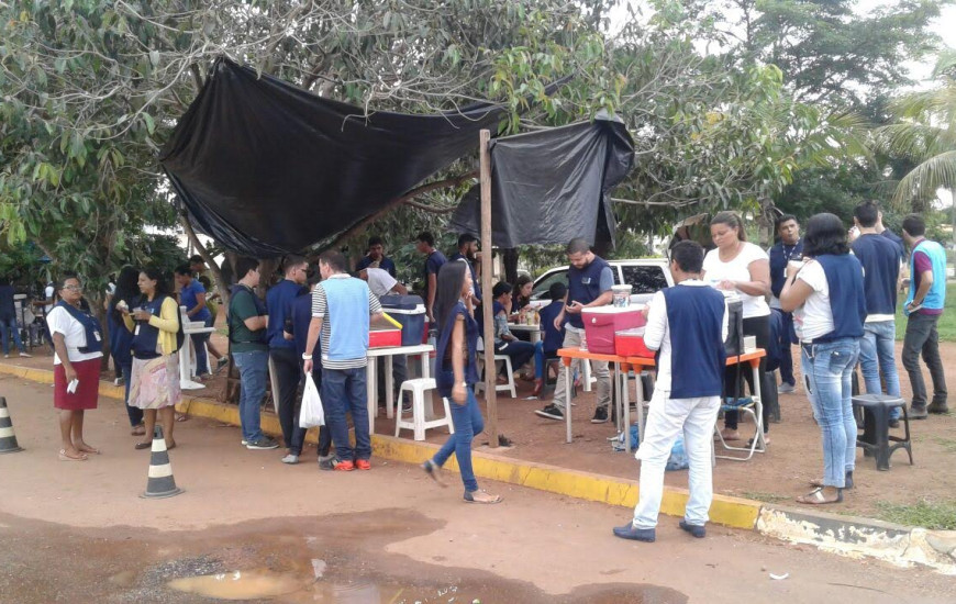 Ambulantes são retirados de ponto em Palmas