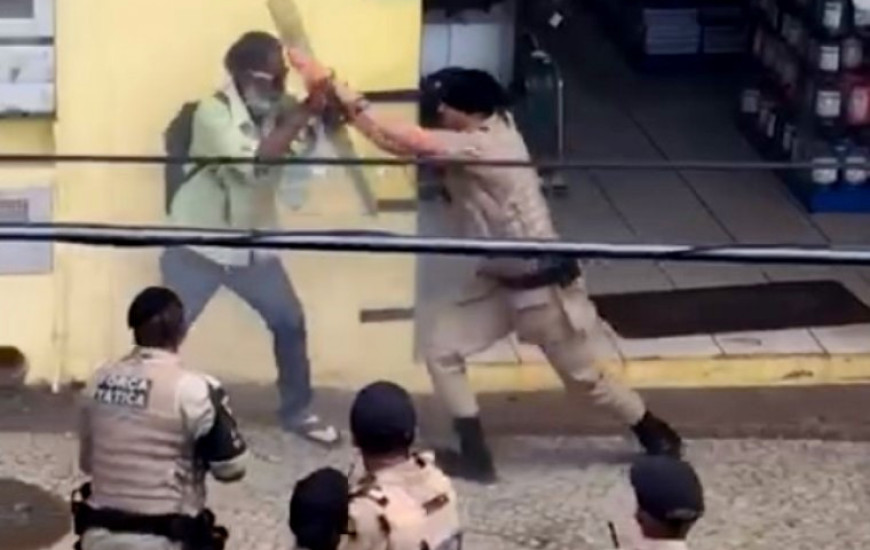 Homem foi mobilizado no centro de Araguaína 