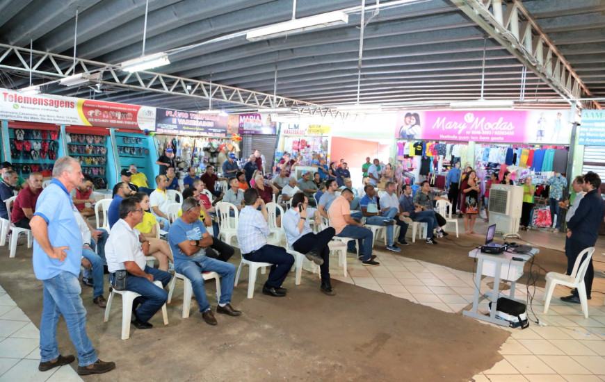 Até a conclusão, os 60 comerciantes desse local atenderão no Lojão São Paulo