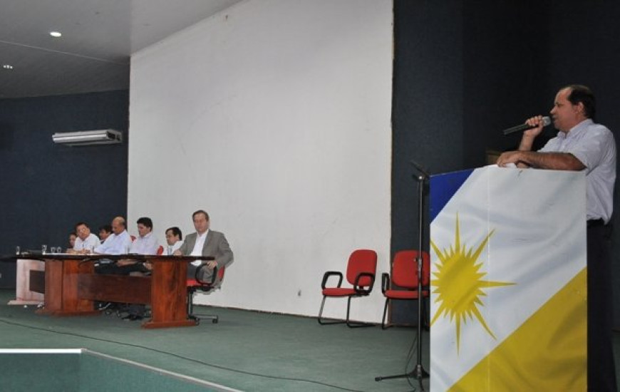 Eli Boreges fala em evento do PSC