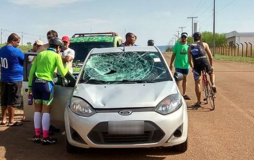 Acidente ocorreu neste domingo, em Palmas