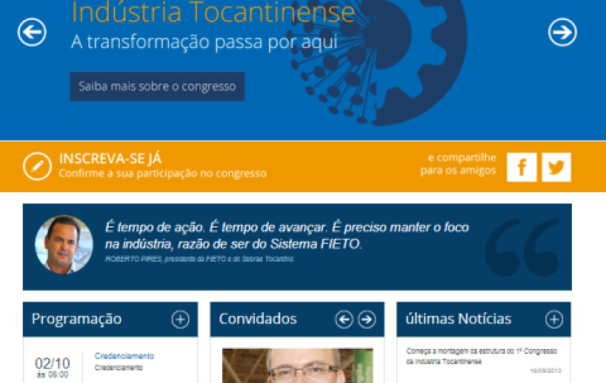 Portal do Congresso da Indústria