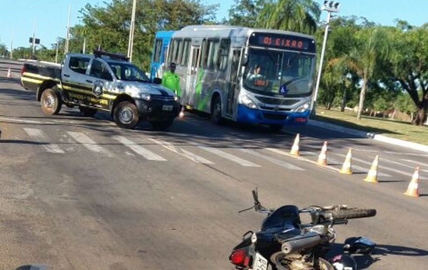 O motorista teria fugido sem prestar socorro 