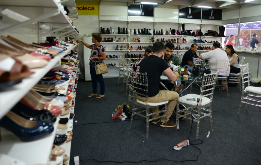 O evento acontece das 8h30 às 20 horas, é destinado a comerciantes