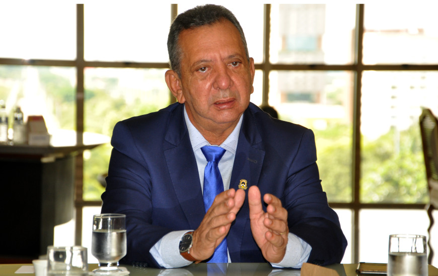 Governador em exercício, Antonio Andrade.