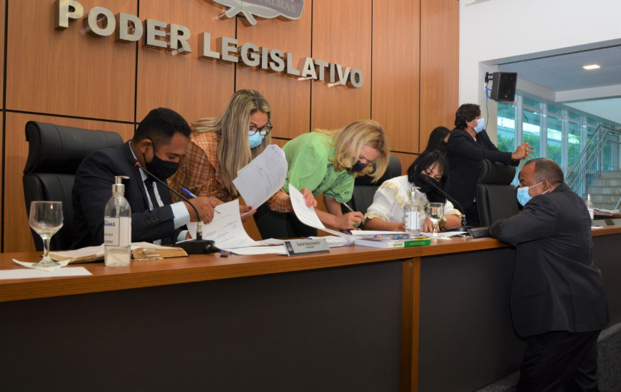 Sessão extraordinária para aprovação do Projeto de Lei