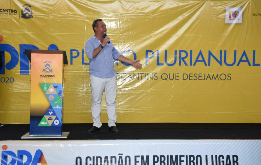 Presidente da AL em encontro sobre o PPA 2020-2023