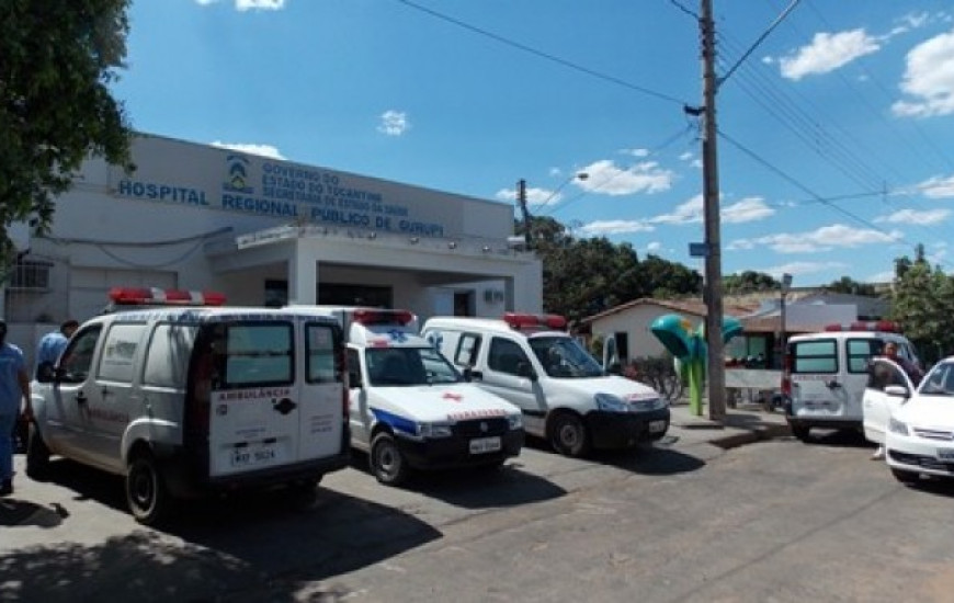 Criança está internada em estado grave no HRG