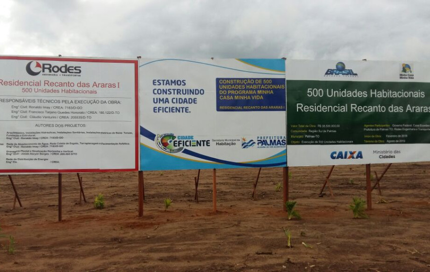 Residencial terá 500 unidades habitacionais