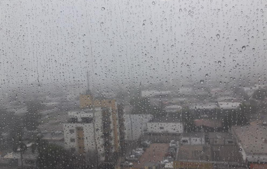 Previsão é de chuva no final de semana, na Capital