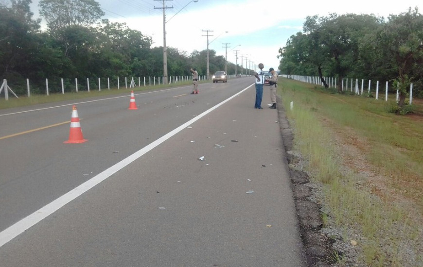 Atropelamento ocorreu no final da tarde de ontem