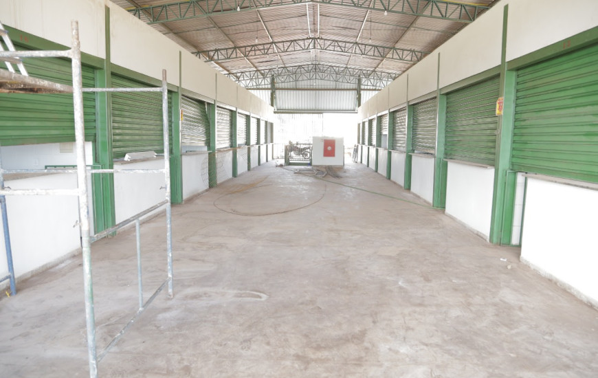 Espaço abrigará comerciantes temporariamente