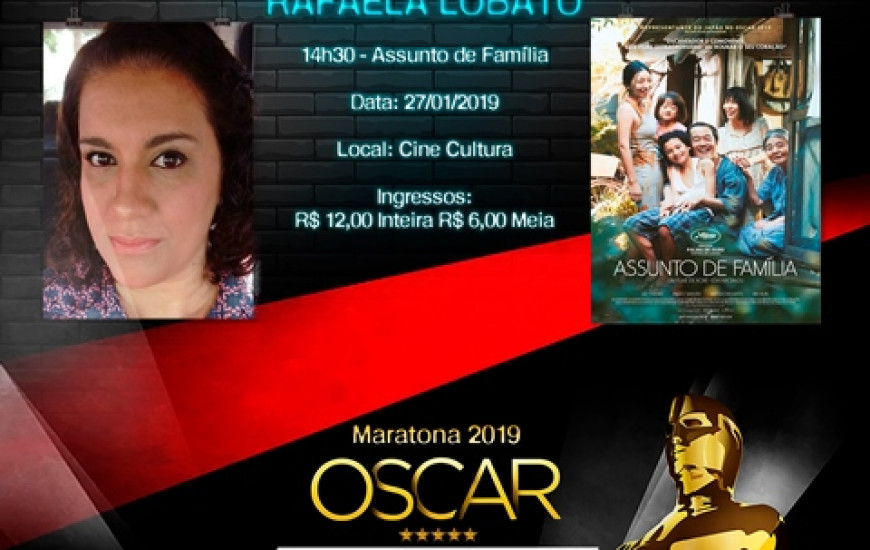 Jornalista comentará sobre filme Assunto de Família