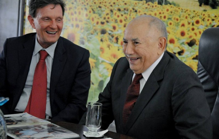 Governador com o ministro
