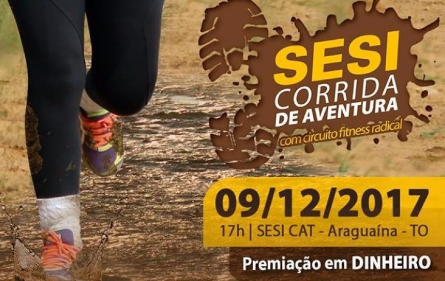 A corrida acontecerá no próximo dia 9