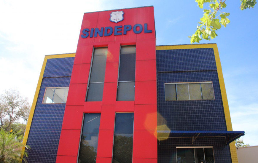 Sede do Sindicato dos Delegados de Polícia Civil do Tocantins.