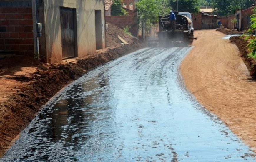 Setor recebe obras de infraestrutura