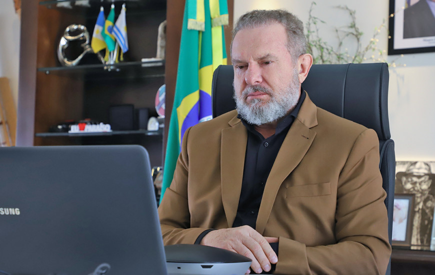 Governador do Tocantins, Mauro Carlesse.