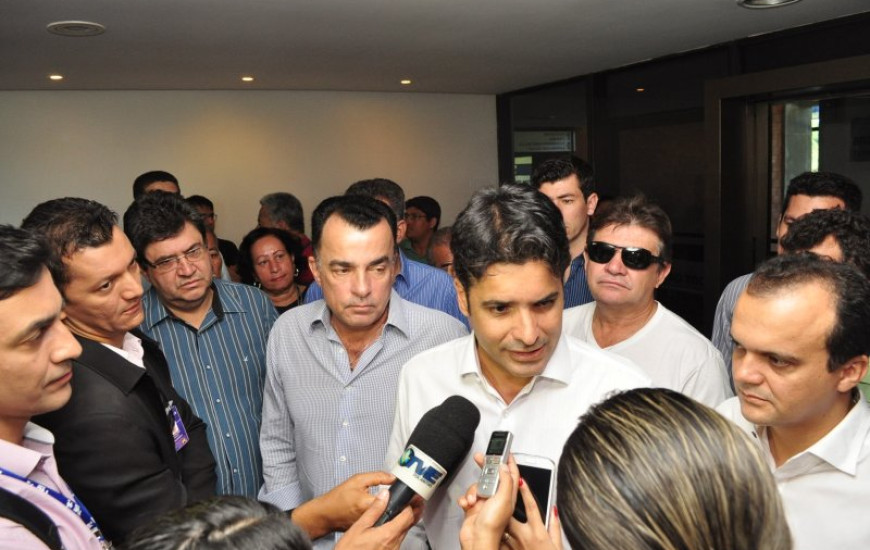 Lelis se reuniu com lideranças políticas