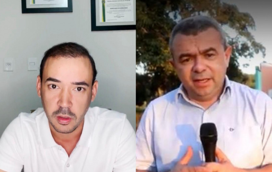 Deputado Vicentinho Júnior e prefeito de Porto, Ronivon Maciel