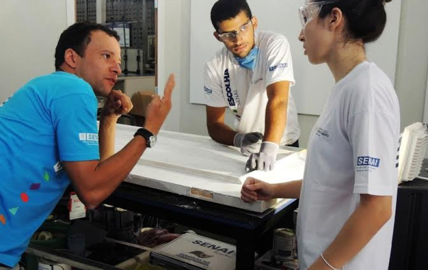 Senai intensificou o treinamento