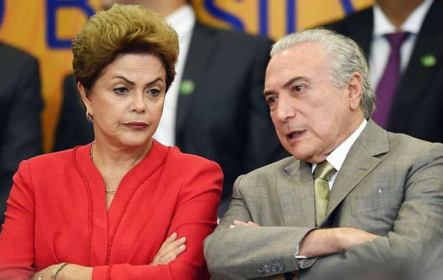 Dilma Rousseff e Michel Temer