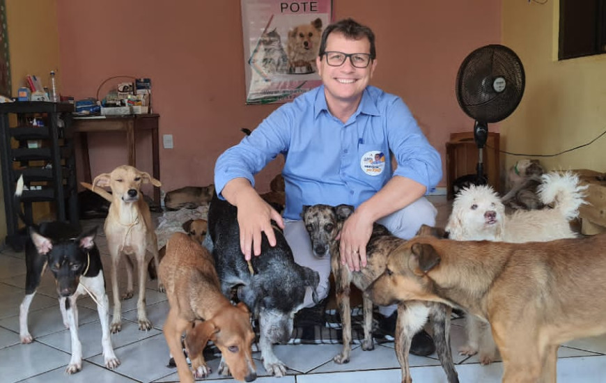 Candidato a vereador em Palmas, delegado Hudson Guimarães (Pros)