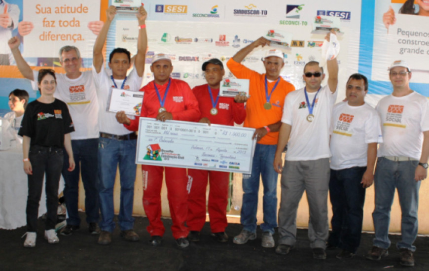 Entrega da premiação