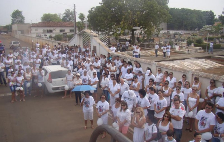 Mobilização percorre várias ruas do município