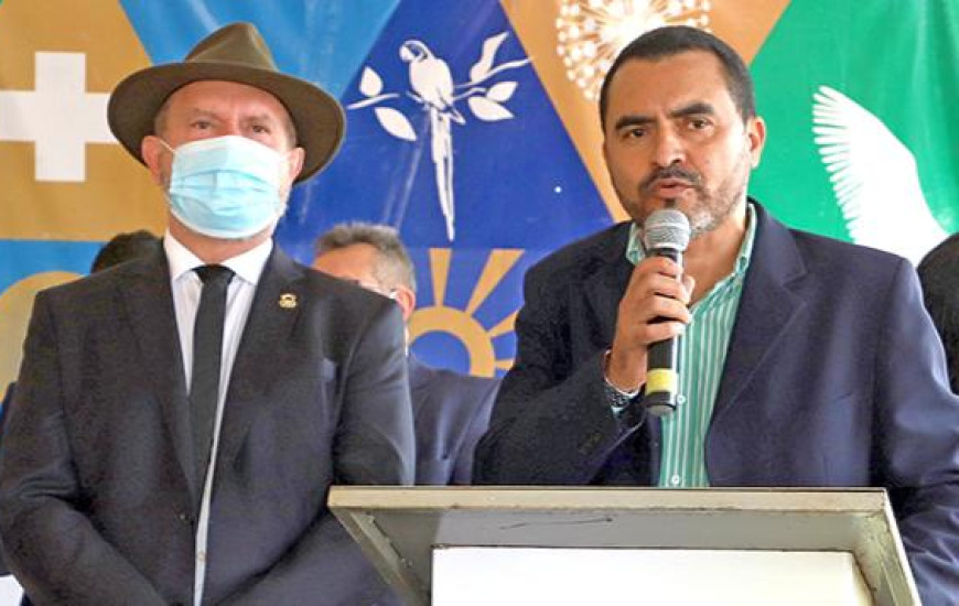Governador do Tocantins, Mauro Carlesse, e vice-governador Wanderlei Barbosa