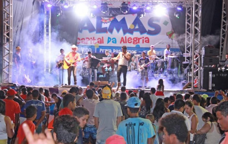 Abertura do carnaval em Palmas