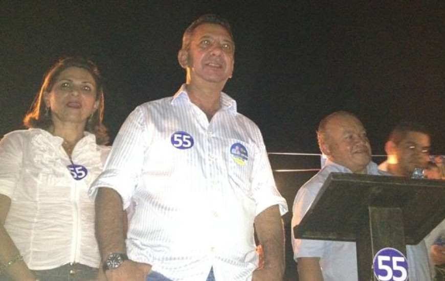 Deputado Toinho Andrade em comício