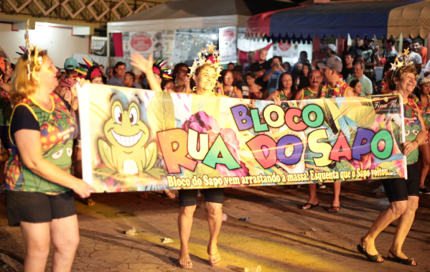 Carnaval popular é resgatado com apresentação de blocos