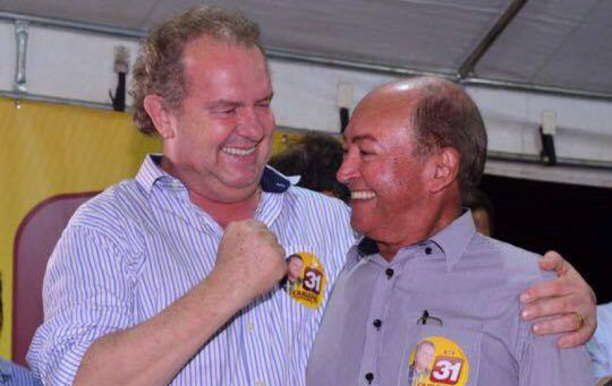 Mauro Carlesse e Lázaro Botelho