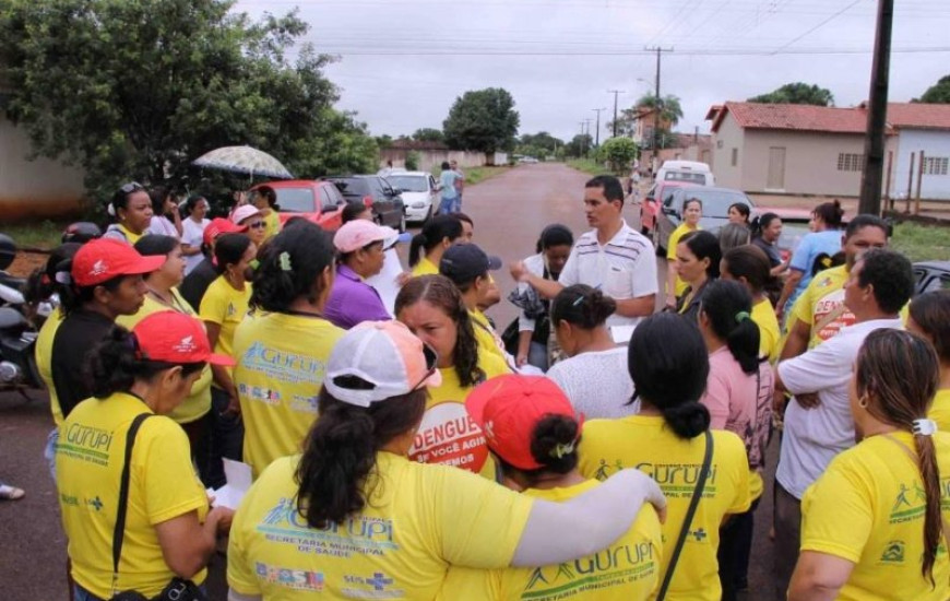 Equipes da saúde também farão ações de prevenção