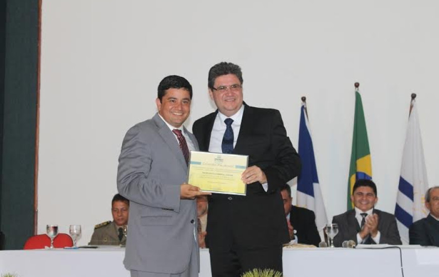 Deputado foi um dos homenageados