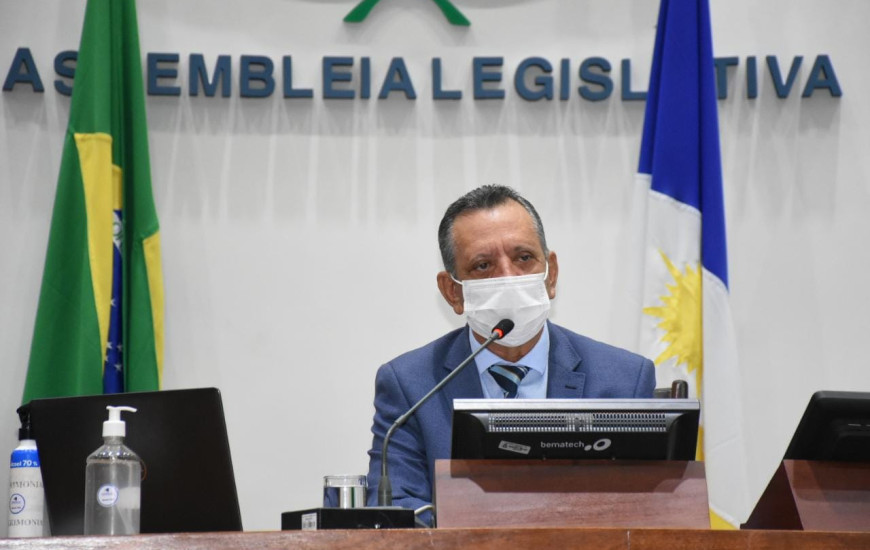 Deputado Antonio Andrade, presidente da Assembleia Legislativa.
