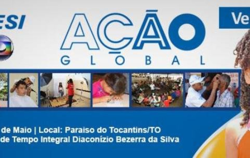 Ação Global acontece em Paraíso