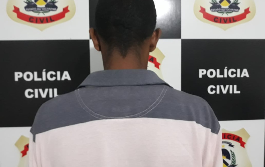 Suspeito de furto qualificado.