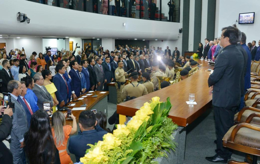 Solenidade de posse dos deputados estaduais da 10ª Legislatura