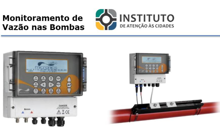 Equipamentos serão usados para controlar captação de água