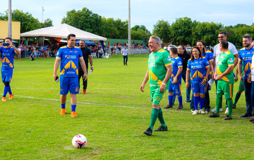 Governador participa do Futebol Solidário dos Vereadores