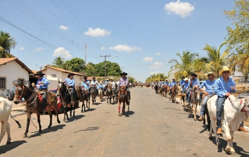 Cavalgada em Brasilândia