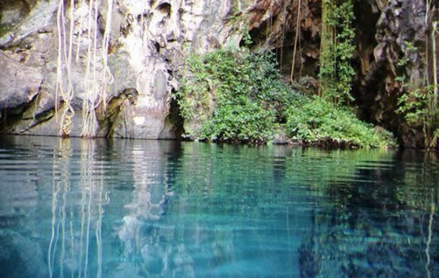 A Lagoa é um aquário natural de água cristalina