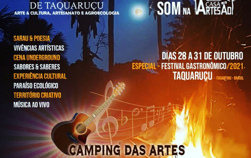 Programação paralela do Festival Gastronômico, promovida pela Casado Artesão