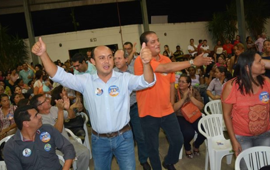 Sandoval e Eduardo Gomes em Araguaína